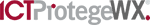 Logo with text: "ICT ProtegeWX".